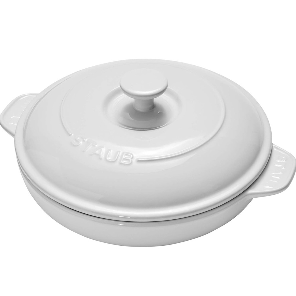 Staub Brie Baker, White